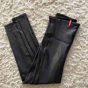 Spanx Leather Leggings